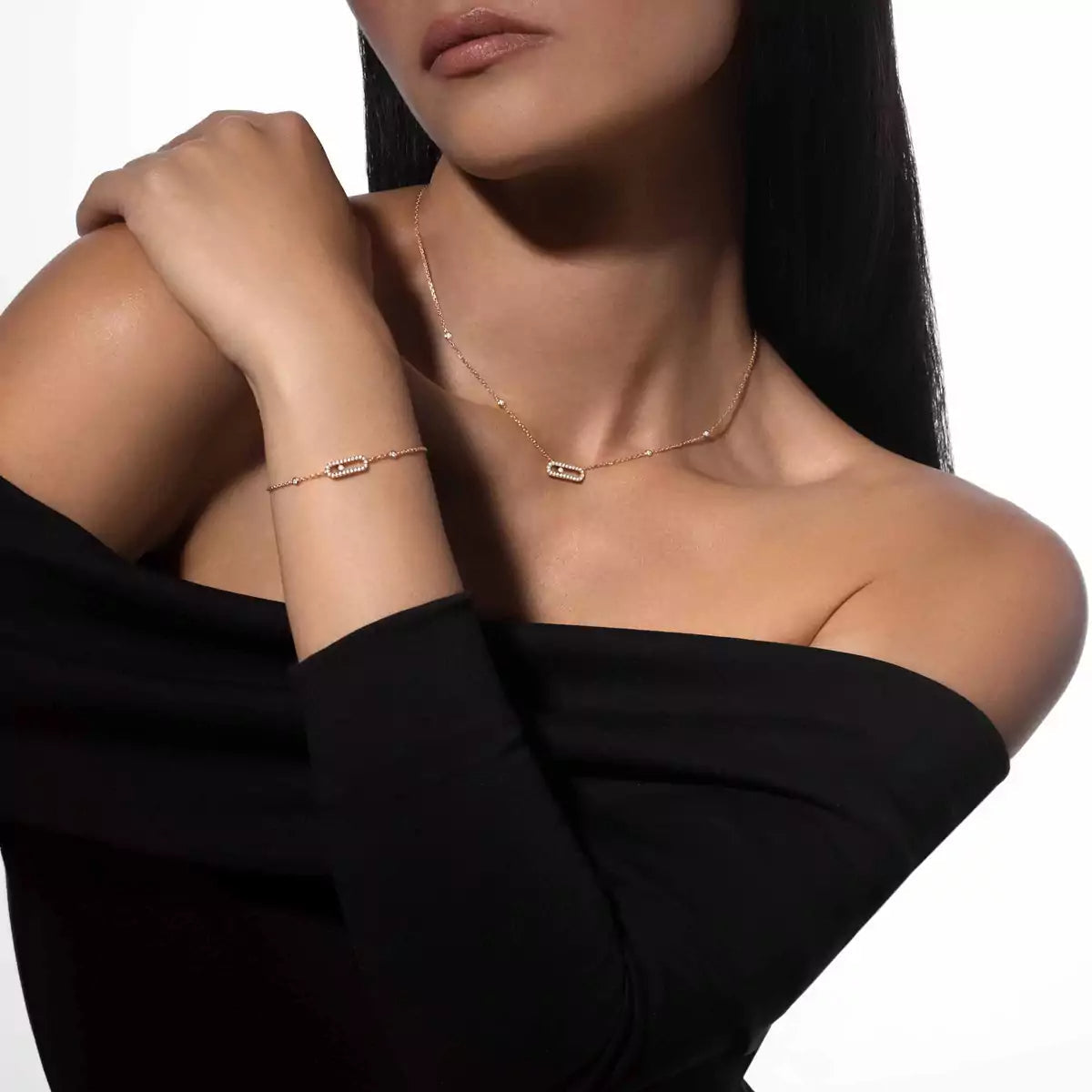 [Shinejoy]Move Uno Diamond Bracelet