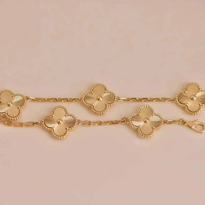 [⭐Shinejoy] COLLECTION BRACELET LASER 5 MOTIFS CLOVER