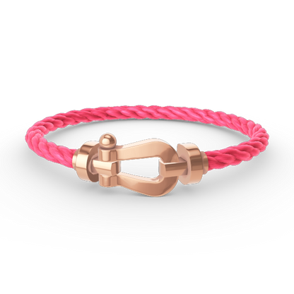 [Shinejoy]FORCE LARGE HORSESHOE NO DIAMOND BRACELET ROSE GOLD