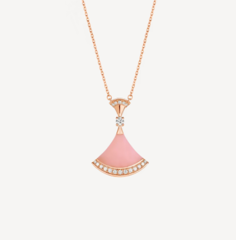 [Shinejoy]DREAM NECKLACE PINK OPAL