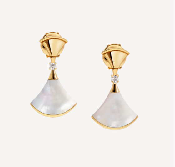 [Shinejoy]DREAM MOP 1 DIAMOND EARRINGS