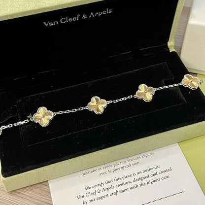 [⭐Shinejoy] COLLECTION BRACELET LASER 5 MOTIFS CLOVER