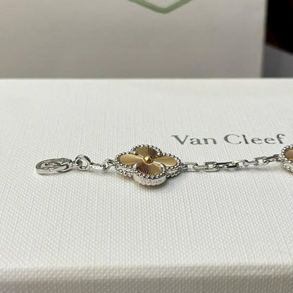 [⭐Shinejoy] COLLECTION BRACELET LASER 5 MOTIFS CLOVER