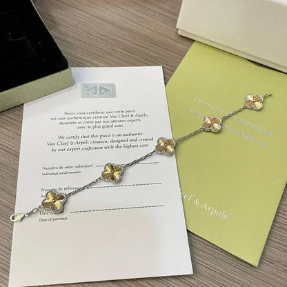 [⭐Shinejoy] COLLECTION BRACELET LASER 5 MOTIFS CLOVER
