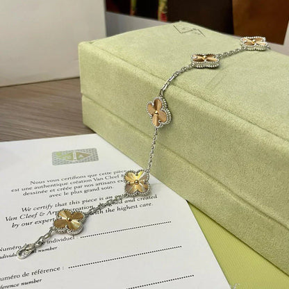 [⭐Shinejoy] COLLECTION BRACELET LASER 5 MOTIFS CLOVER