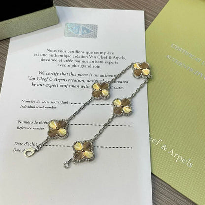 [⭐Shinejoy] COLLECTION BRACELET LASER 5 MOTIFS CLOVER