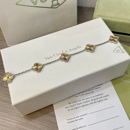 [⭐Shinejoy] COLLECTION BRACELET LASER 5 MOTIFS CLOVER