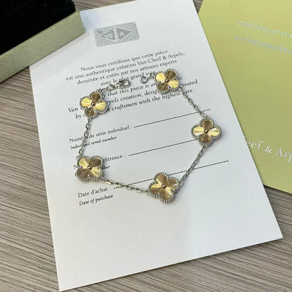 [⭐Shinejoy] COLLECTION BRACELET LASER 5 MOTIFS CLOVER