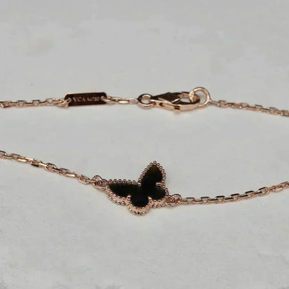 [Shinejoy]BUTTERFLY ONYX  BUTTERFLY BRACELET
