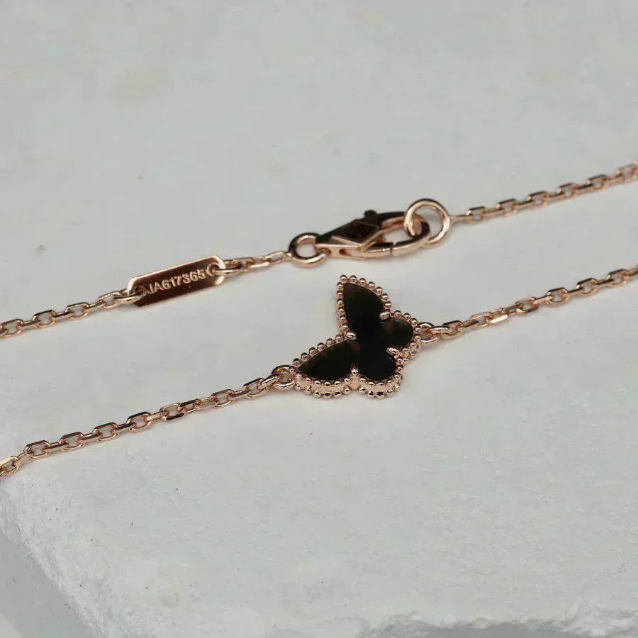[Shinejoy]BUTTERFLY ONYX  BUTTERFLY BRACELET