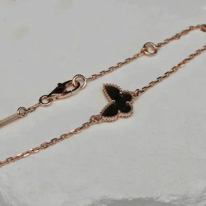 [Shinejoy]BUTTERFLY ONYX  BUTTERFLY BRACELET
