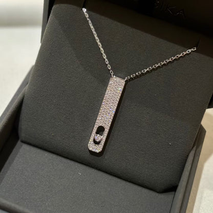 [Shinejoy]MY FIRST DIAMOND PAVED NECKLACE