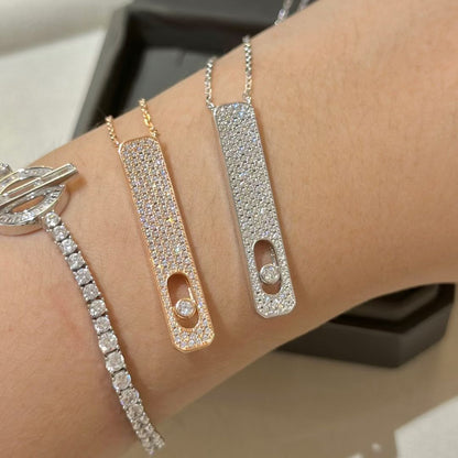 [Shinejoy]MY FIRST DIAMOND PAVED NECKLACE