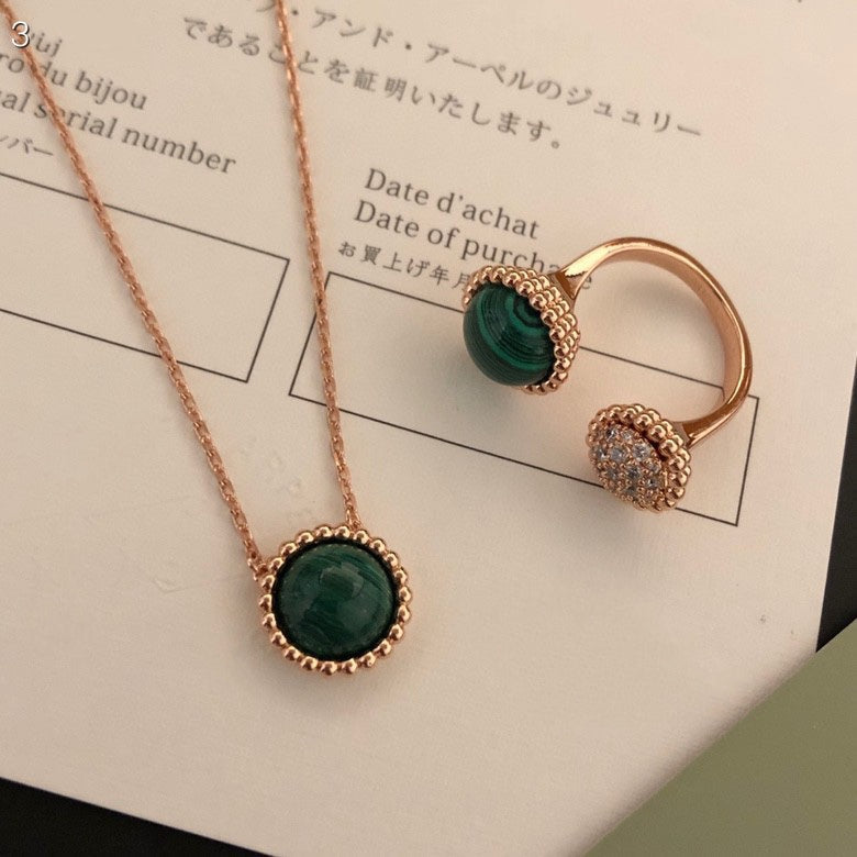 [Shinejoy]PERLEE COULEURS DIAMOND ROSE GOLD BETWEEN THE FINGER RING