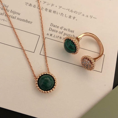 [Shinejoy]PERLEE COULEURS DIAMOND ROSE GOLD BETWEEN THE FINGER RING