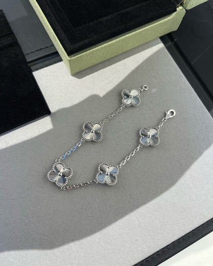 [⭐Shinejoy] COLLECTION BRACELET LASER 5 MOTIFS CLOVER